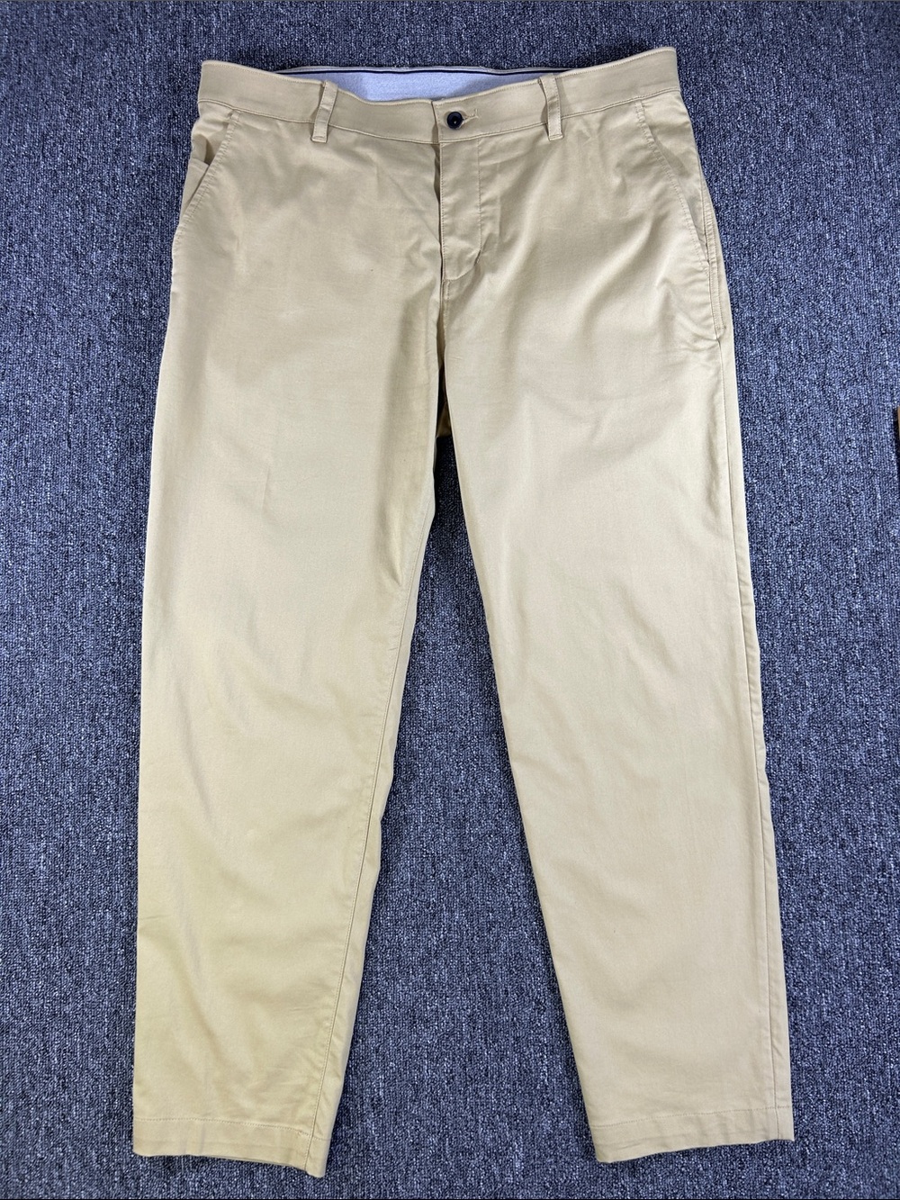 Nike Dri-FIT Golf Pants Khaki Tan Straight Leg Stretch Men’s 38x32